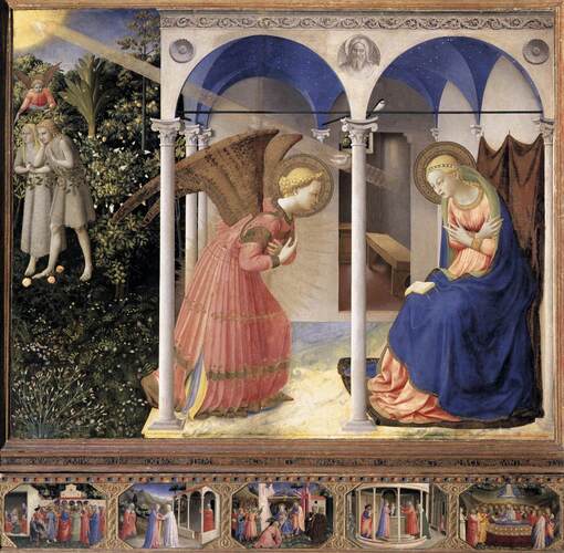 artistangelico's tweet photo. Annunciation #artbots #angelico https://t.co/lD9nKMk7TV