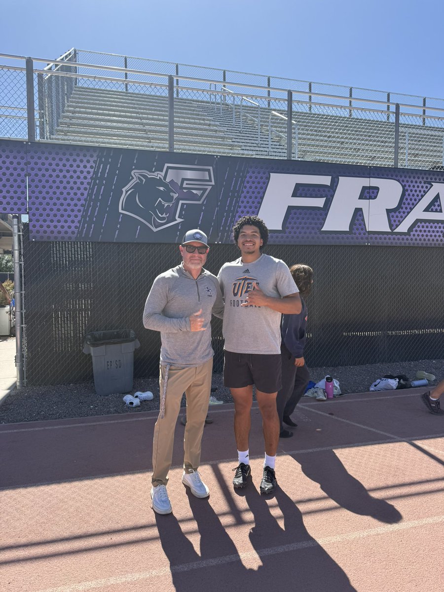 Always a great day when alumni come by to get a little speed work in! <a href="/shaysmithQB7/">Shay Smith</a>