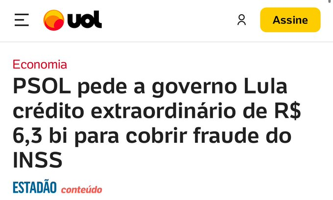 leiatheinvestor's tweet photo. Para o governo Lula!? kkkkk

Roubam o povo e tiram do povo pra cobrir a fraude. https://t.co/jrKMQPkuaS