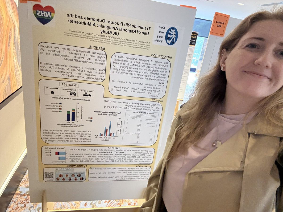 It’s funny to think that consultants and attendants from all over stopped to ask about patients admitted in Woolwich. Great day <a href="/CWISociety/">CWIS</a> thank you for allowing us to present this work 🙏🎊