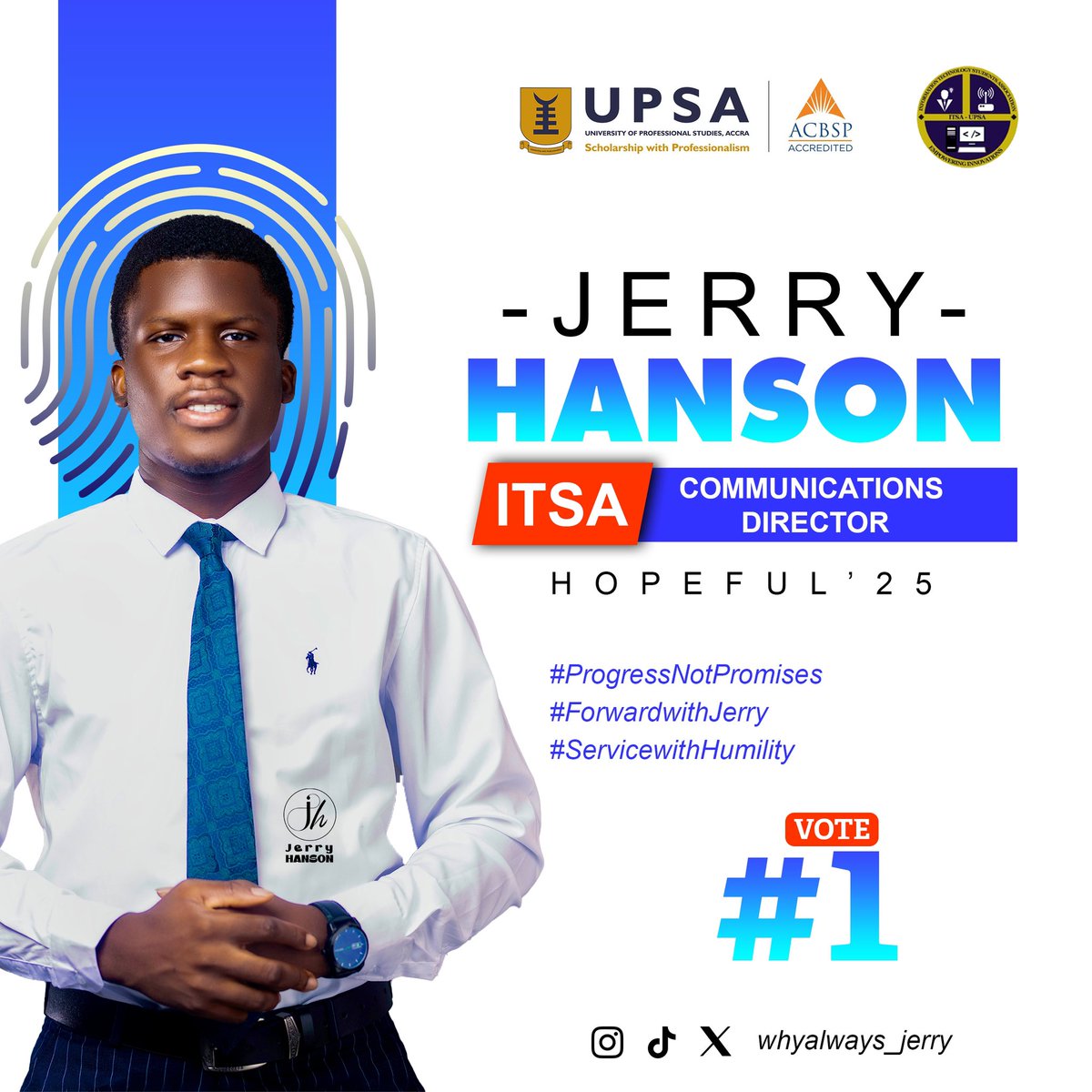 whyalways_jerry's tweet image. Vote *JERRY* for ITSA *COMMUNICATIONS DIRECTOR* ‘25 
#ProgressNotPromises
#ForwardwithJerry 
#ServicewithHumility