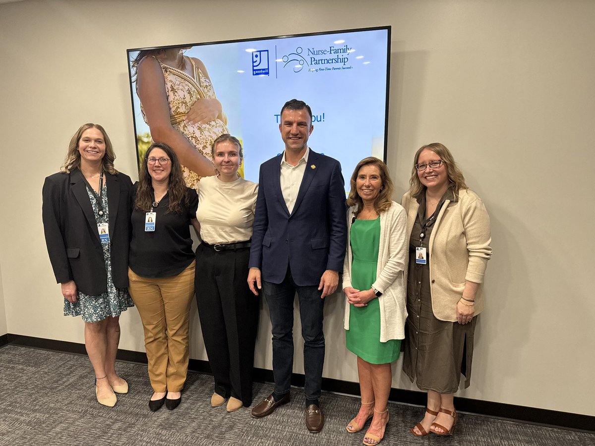 Goodwill of Michiana’s Nurse Family Partnership is providing support to hundreds of first time parents starting early in pregnancy and continuing until the child’s second birthday. As a proud supporter of the MIECHV program, it was meaningful to receive an update this afternoon