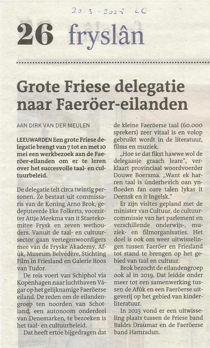 Hoe mooi dat ik aan dit werkbezoek mag deelnemen! Ik kan dan o.a. Jóna Rasmussen persoonlijk begroeten en nieuwe etsen van haar meenemen voor de nieuwe programmering. En wie weet wat ik nog meer tegenkom. Zo interessant!!