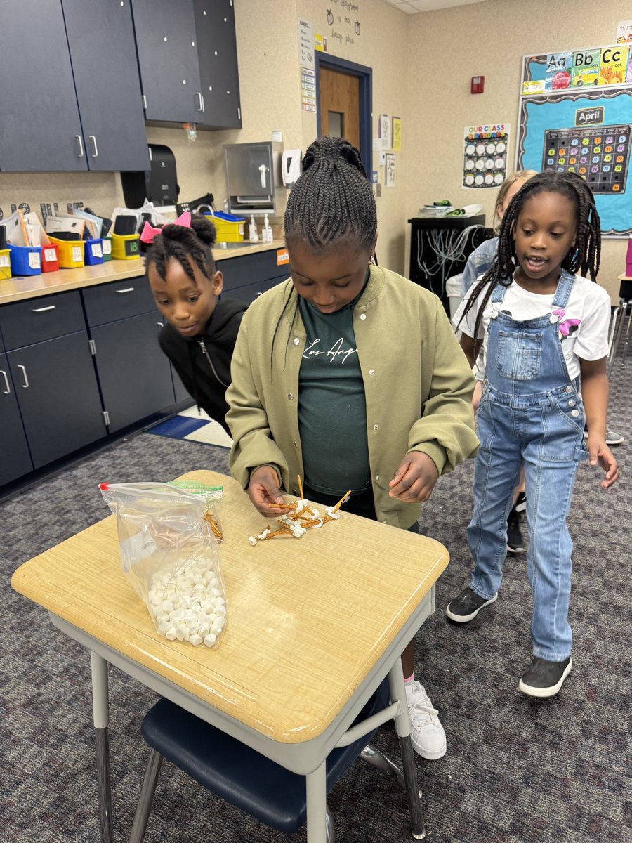 CISJalaina's tweet image. @DELCBlue Teamwork makes the (marshmallow) dream work!
This week, our students tackled tower-building with just pretzel sticks &amp;amp; marshmallows—putting their collaboration, creativity, and communication to the test. They crushed it!
#Teamwork #STEMChallenge #LearningIsSweet