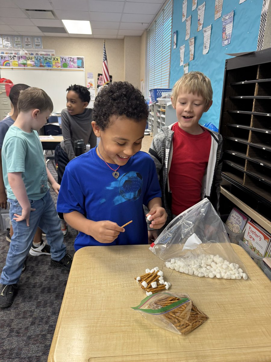 CISJalaina's tweet image. @DELCBlue Teamwork makes the (marshmallow) dream work!
This week, our students tackled tower-building with just pretzel sticks &amp;amp; marshmallows—putting their collaboration, creativity, and communication to the test. They crushed it!
#Teamwork #STEMChallenge #LearningIsSweet
