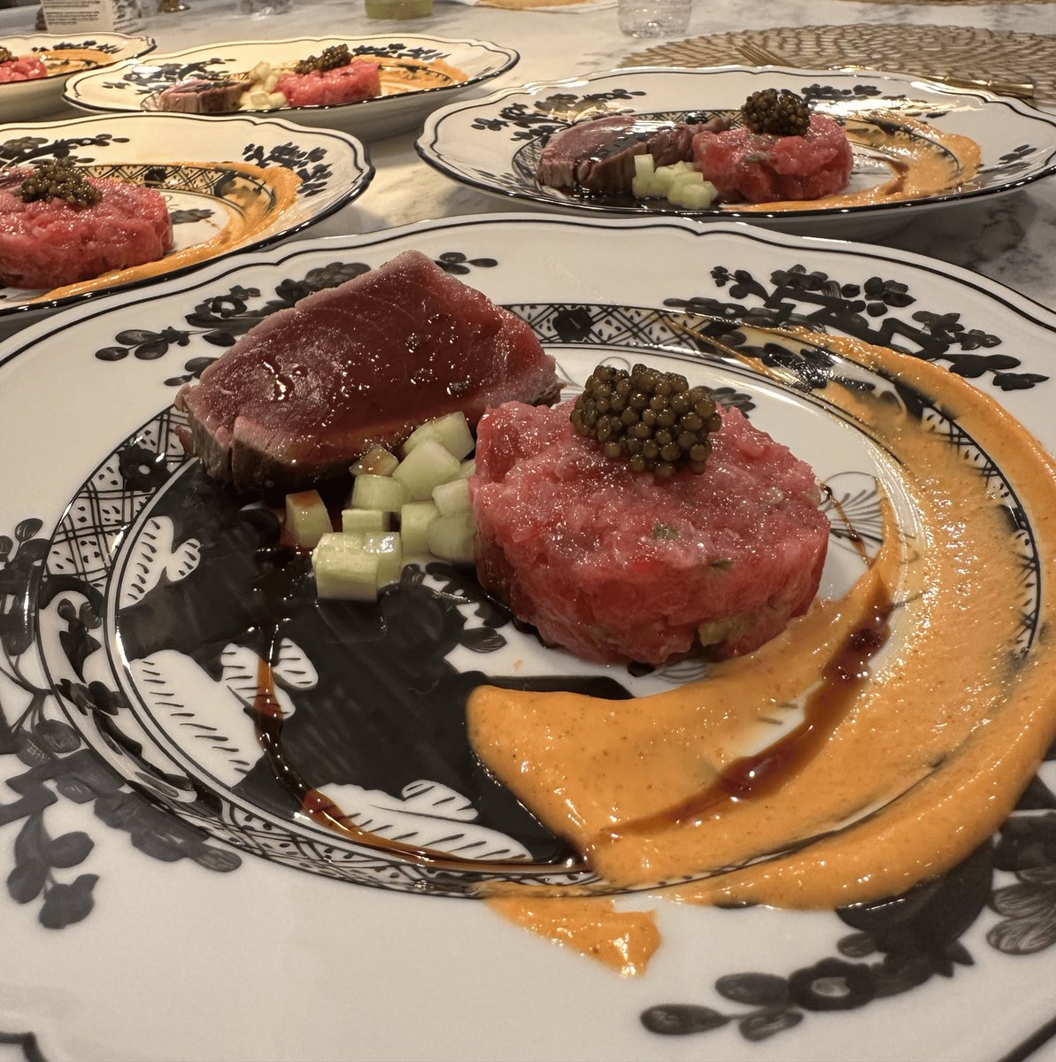 thepolishedchef's tweet photo. Every plate, a story. Every course, a curated moment.  Book your private tasting. Let us bring the elegance to you. https://t.co/YEVLqvhkMz #TastingMenuExperience #CaviarMoments #PrivateChefElegance #PolishedChef #ChefNathanDavis #CelebrityChef #PrivateChef #PrivateChefExperience https://t.co/NZaHkbWPDf