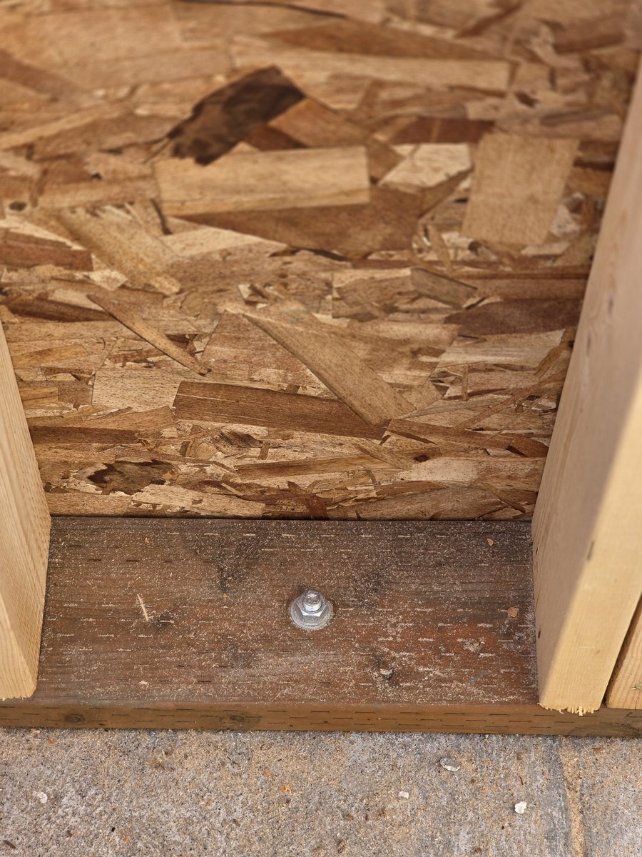 If a tornado hits my house and they come to do damage assessments,  just know the anchor bolts are properly installed.