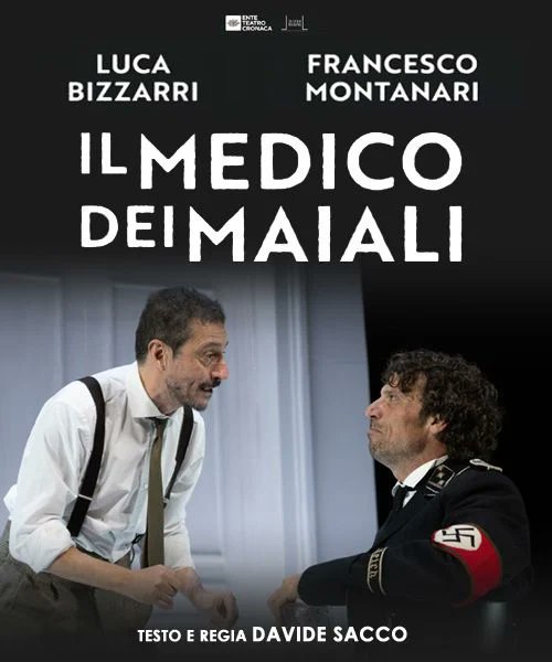 Andate a vedere "Il medico dei maiali" (è al <a href="/TeatroQuirino/">Teatro Quirino</a> fino a domenica). Perché è uno spettacolo feroce e allo stesso tempo godibilissimo. E perché ci sono un <a href="/LucaBizzarri/">Luca Bizzarri</a> e un <a href="/francescodaje/">Francesco Montanari</a> in stato di grazia