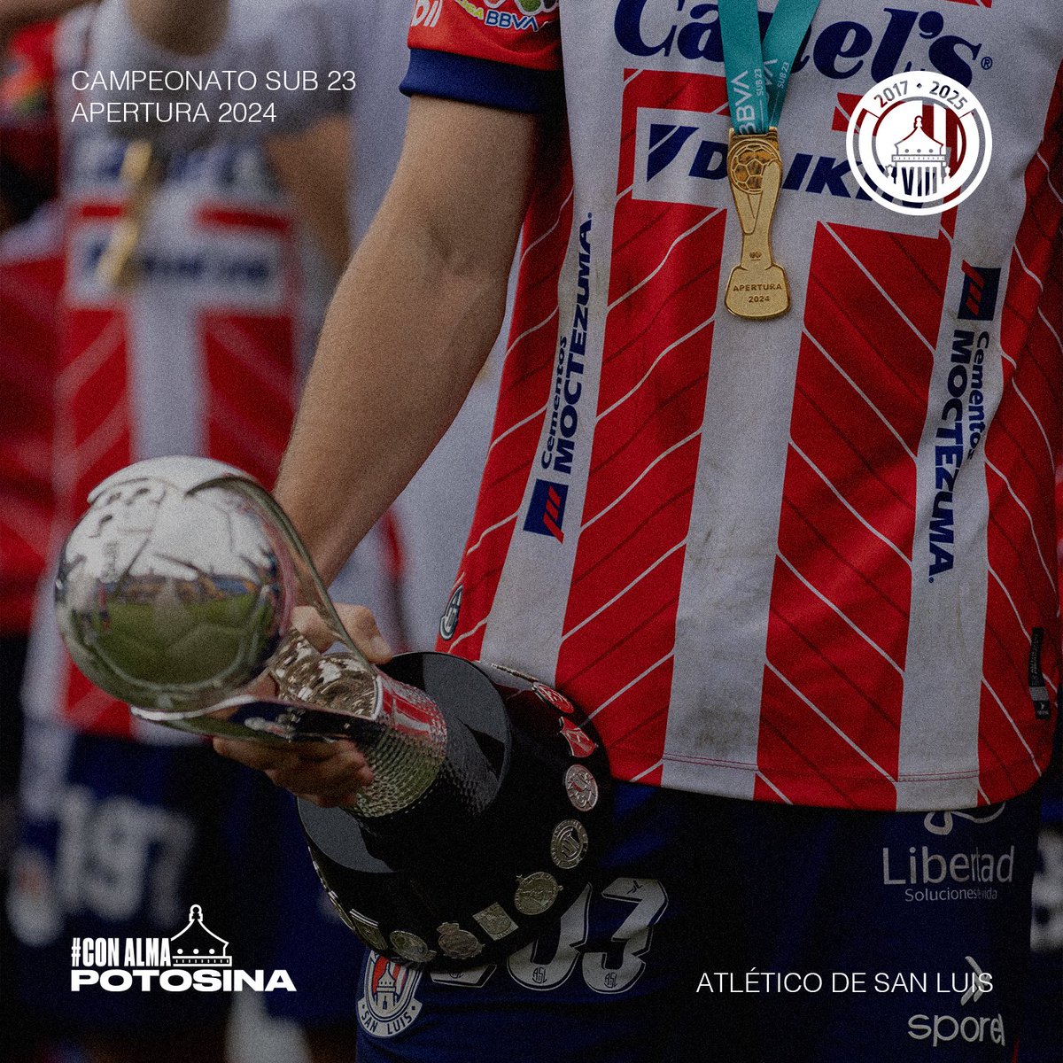 AtletideSanLuis's tweet photo. 8 momentos.
8 años de orgullo.
8 años de historia.
8 años #ConAlmaPotosina. https://t.co/tt529ngM80