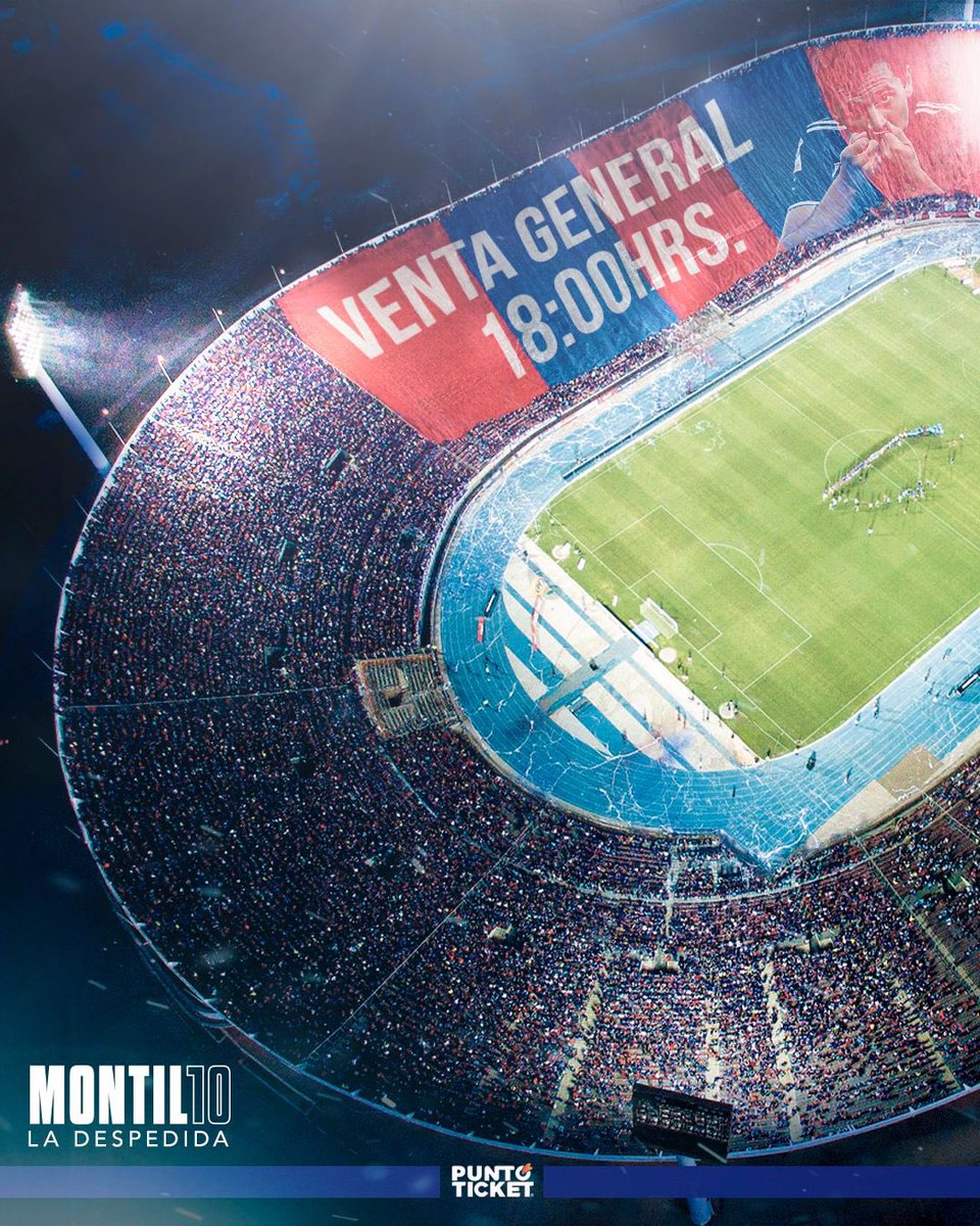 Montil10's tweet photo. ¡YA COMENZÓ LA VENTA GENERAL!
Desde ahora, todos pueden conseguir su entrada en https://t.co/mQ2R2ZBjsZ 🎟️
Gracias a todos los que ya se sumaron… ¡nos vemos para compartir un día muy especial!
#Montil10LaDespedida 💙❤️ https://t.co/q74jINtXcR