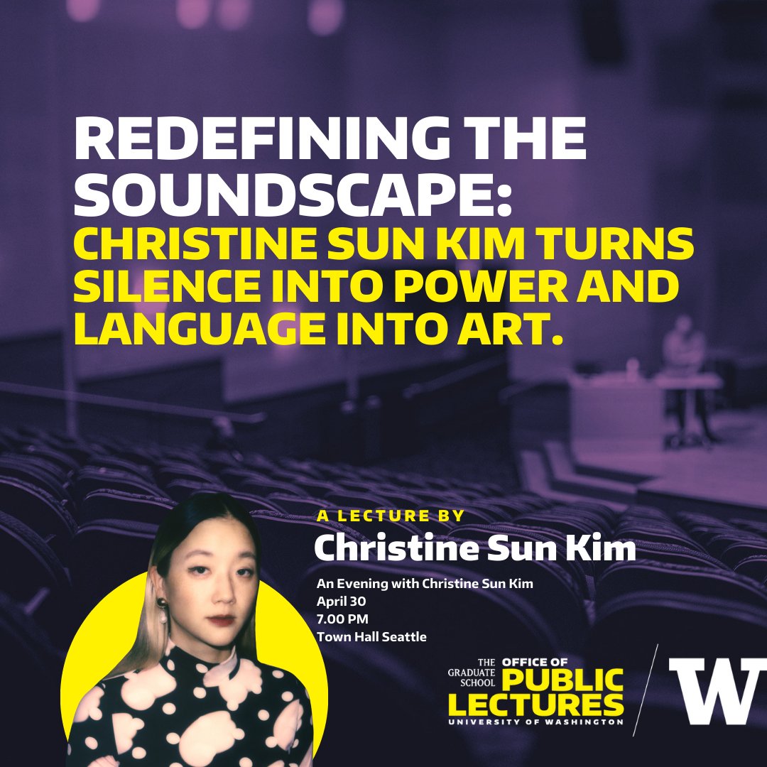 Christine Sun Kim’s “All Day, All Night” stuns again in this ArtReview piece by Maddie Hampton.

🔗 ow.ly/yfLO50VHruV

🎤 Join us to spend a fantastic evening with Christine herself at Town Hall Seattle this Spring:

April 30 | 🔗  ow.ly/qWHu50VHruU

#ChristineSunKim