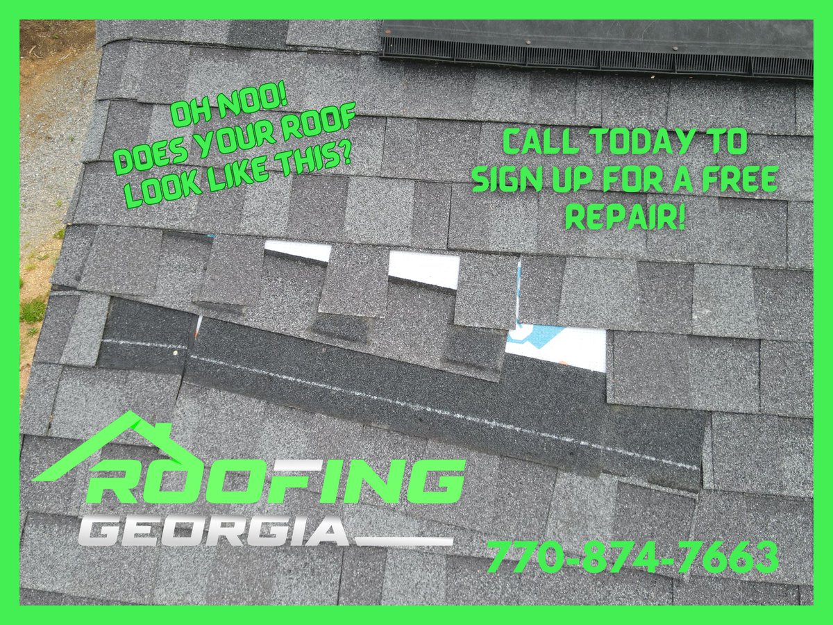 RoofingGeorgia1's tweet image. 🛠️ Don't let roof issues wait! Roofing Georgia provides FREE roof repairs to keep your home safe and secure. Limited time offer—contact us today! #FreeRoofRepair #SafeAndSecure #RoofingGeorgia