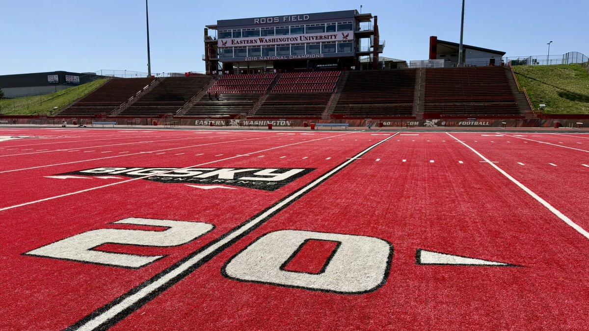 College Football Campus Tour (@cfbcampustour) on Twitter photo ποΈ Roos Field Visit ποΈ
π Cheney, WA
π Eastern Washington <a href="/EWUFootball/">EWU Football π</a>
π°οΈ Opened in 1967
πͺ 8,600 seats
#GoEags π¦
ποΈ Roos Field Visit ποΈ
π Cheney, WA
π Eastern Washington <a href="/EWUFootball/">EWU Football π</a>
π°οΈ Opened in 1967
πͺ 8,600 seats
#GoEags π¦