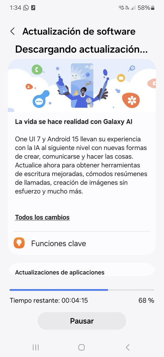 yorchsanchez's tweet photo. One UI 7, al fin llegó https://t.co/gL9nYDZhm4