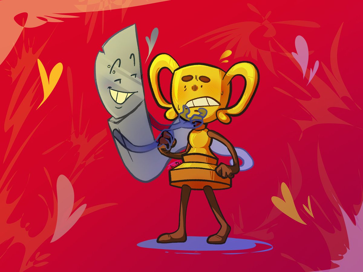 Star_Glitch0123's tweet photo. Trife Trife Trife
Ghost Knife teasing Trophy is my reason to live
Don't ask me what's up with the background, the voices told me to do it like that
#inanimateinsanity #ii #iiTrife #Trife #Trifeii #iiTrophy #iiKnife #osc #art #fanart #illustration #ghostknife #KnifexTrophy https://t.co/SP6SlRu5mf