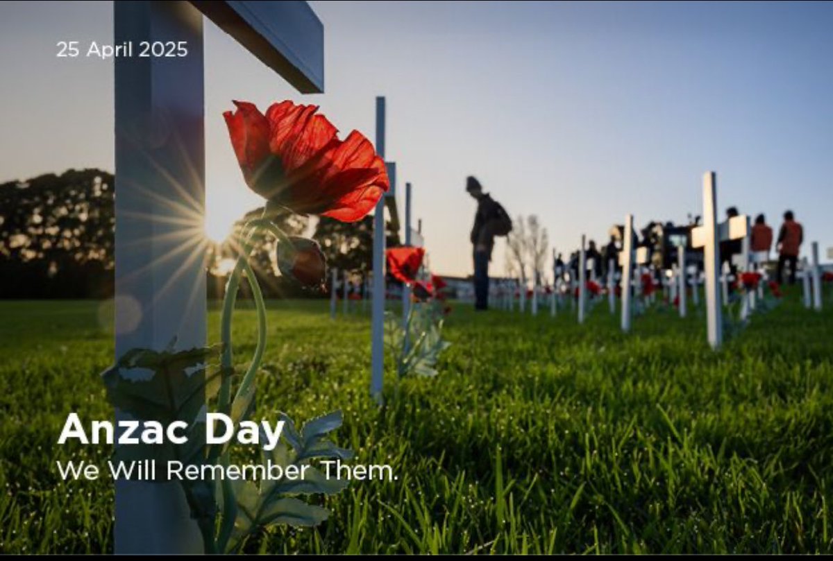 All gave some. Some gave all.
#lestweforget