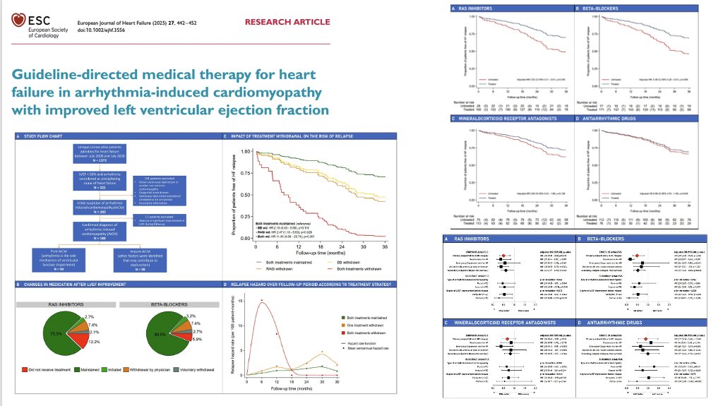 Eduardo Villacorta (@villacoeduardo) on Twitter photo 🇪🇸 Un estudio español responde a una pregunta clínica clave: ¿debemos suspender IECA/ARA2 y BB tras la recuperación de FEVI en la taquimiocardiopatía? La respuesta es clara: No 🧐 #cardioclinica25 <a href="/clinica_sec/">Asociación Cardiología Clínica SEC</a> <a href="/docvivas/">David Vivas</a> <a href="/Antonia_Sambola/">Antonia Sambola</a> 🇪🇸 Un estudio español responde a una pregunta clínica clave: ¿debemos suspender IECA/ARA2 y BB tras la recuperación de FEVI en la taquimiocardiopatía? La respuesta es clara: No 🧐 #cardioclinica25 <a href="/clinica_sec/">Asociación Cardiología Clínica SEC</a> <a href="/docvivas/">David Vivas</a> <a href="/Antonia_Sambola/">Antonia Sambola</a>