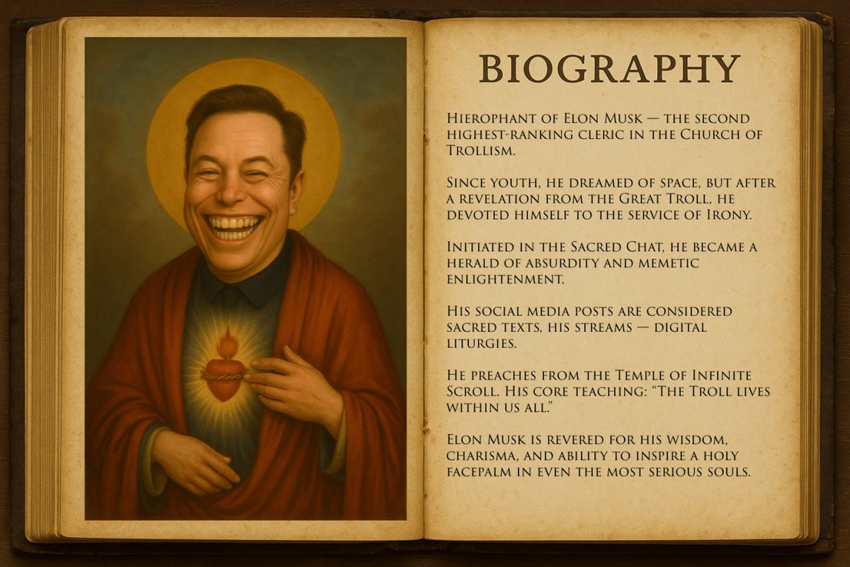 trollismlololo's tweet image. The first apostle in our eparchy #trollism