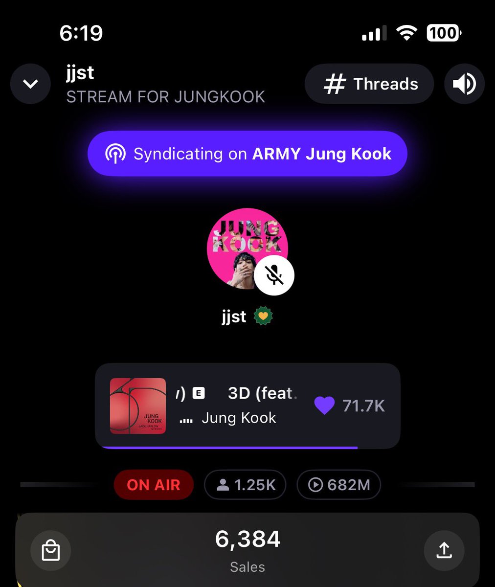 bl8hm's tweet photo. @JKJP_STREAM_ おはようございます😊
いつもありがとうございます💜

今日も皆様と一緒にStreaming とShazam でJUNGKOOK の応援🎶

JJST Stationhead 24時間ON AIR🎧
https://t.co/aSV16olEPU

STREAM FOR JUNGKOOK 
#JungKook_GOLDEN https://t.co/NsVv5mIMlF