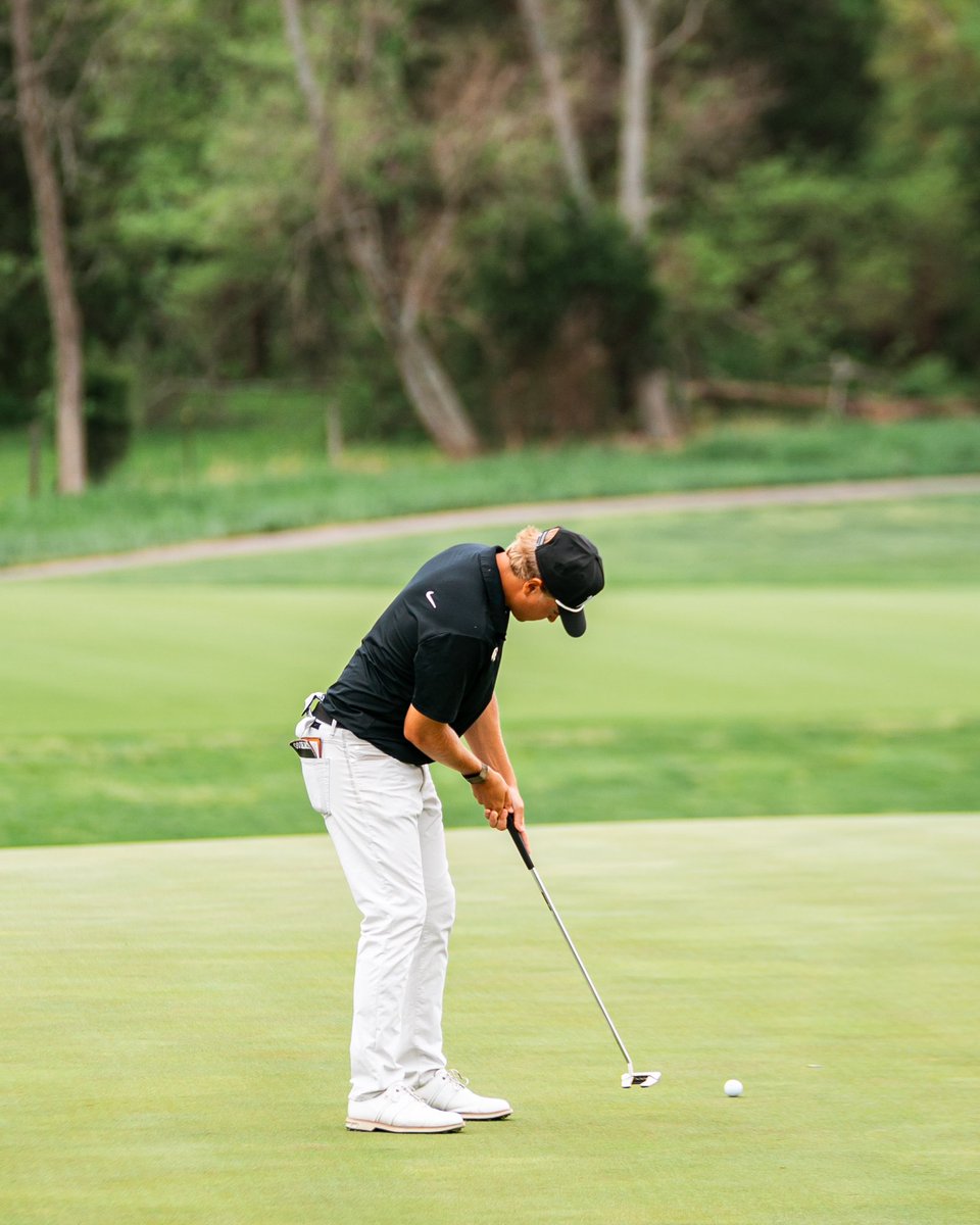 WakeMGolf's tweet image. Round One. ✔️

The Deacs finish the first round of the ACC Championship in fifth place at 2-under