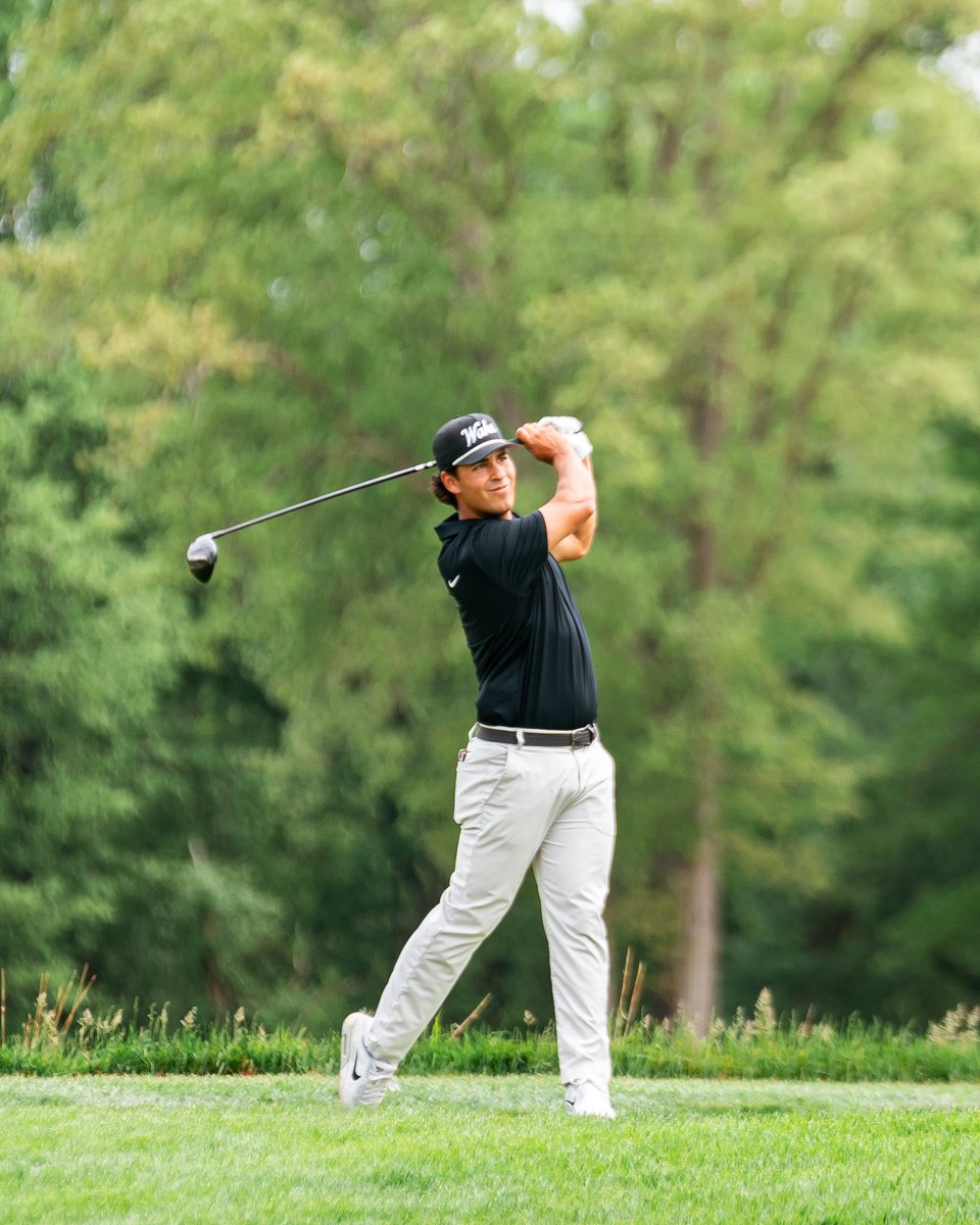 WakeMGolf's tweet image. Round One. ✔️

The Deacs finish the first round of the ACC Championship in fifth place at 2-under