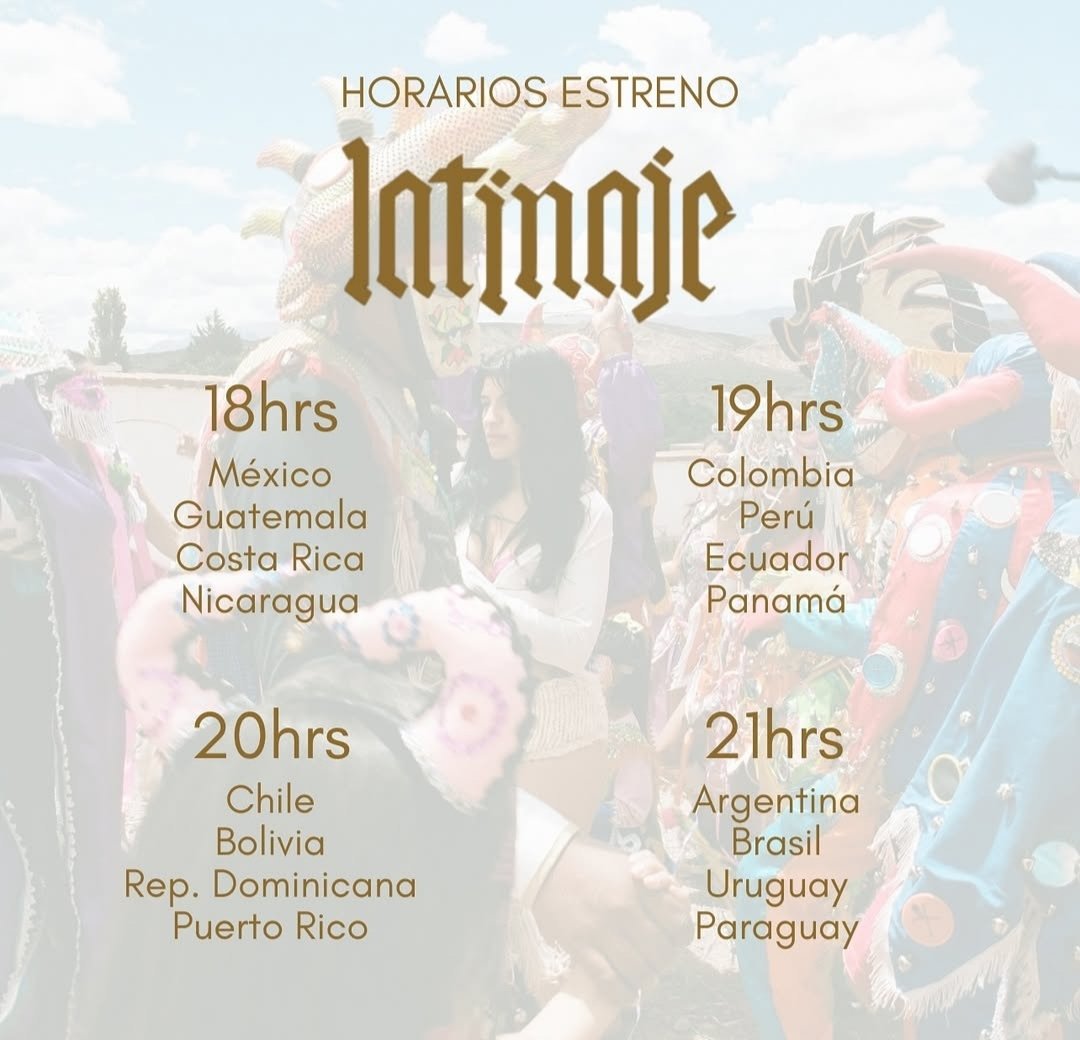 CazzuStream's tweet photo. LATINAJE HORARIOS ❤️
@cazzusources @cazzuoficial @CazzuReport1 @CazzuBr @cazzuemo93 @cazzucomunidad @cazzuoncharts @MunicipioQuito @Presidencia_Ec @EcuavisaInforma @teleamazonasec @cazzu https://t.co/06rQRSYxRp