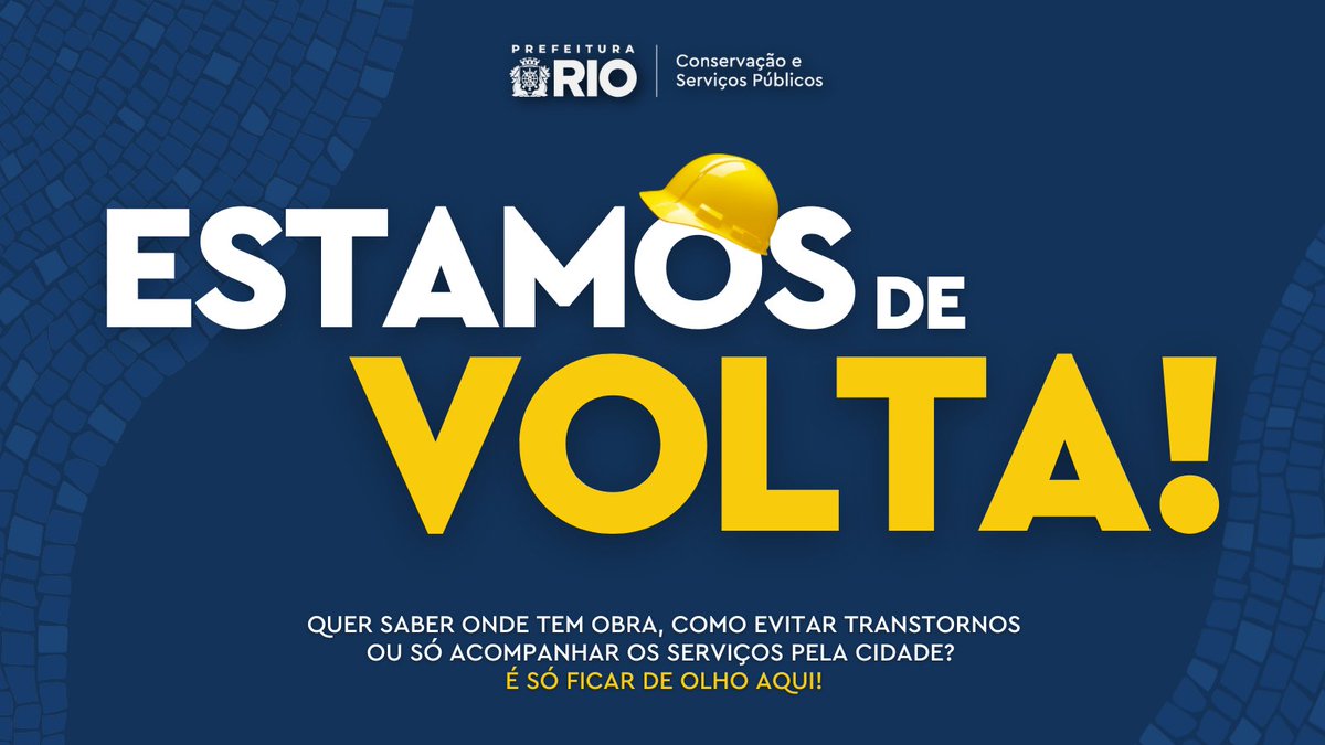 Obra em andamento: estamos de volta ao X! 🚧

Pois é, pessoal! A Secretaria de Conservação tá de volta ao batidão daqui e sem atraso no cronograma! 😉

Ah, e se a timeline parecer um canteiro de obras no começo, paciência – até o asfalto leva um tempinho pra secar, né? 😂