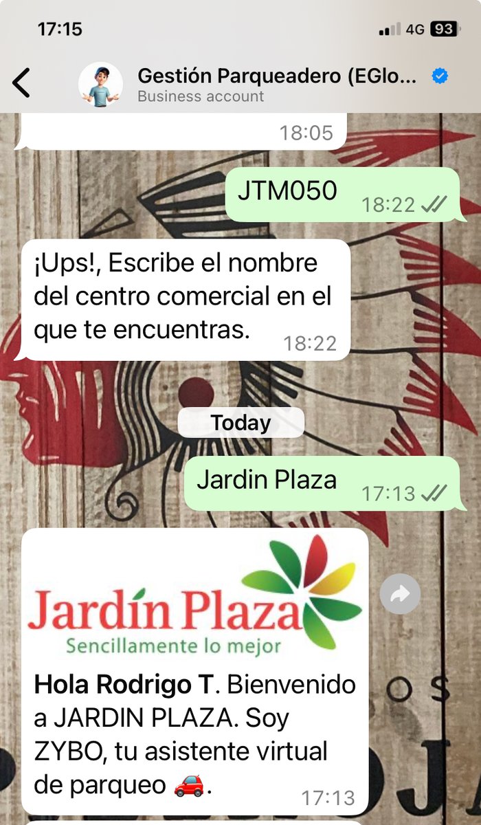 _Hagamos_Patria's tweet photo. TIP PARA VISITANTES A CALI 

Cuando estes en el Sur de Cali y necesites un buen Centro Comercial, si te es posible #escoge #mejor a #JardinPlaza, Y NO A UNICENTRO - no #cobran el #parqueadero, puedes hacer el proceso de salida de tu Auto desde tu celular, con el numero de placa, y evitas largas colas que se hacen en los pocos puntos de pago, que hay en Unicentro.

Quedan en la misma area, solo unos 5 min conduciendo de uno al otro. 

@EliorCymbler

@maomolina1
@biolucho2005
@BenedictoLozano
@Colombianota01
@_Rodriguez_667
@AdamSmithFree
@brisa7766433br1
@DMmxxii
@TruthOther
@Colombi86542069
@NanaTorres27
@RamiroR67291795
@derechasinlimit
@SusanaGarzon3
@claudita1956
@maridelas18
@claudita1956
@Alfarero30R
@Hady_hqa