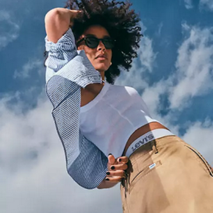 EmporiumPortal's tweet photo. Save big now on all womenโs clothing including Jeans & Pants, Shorts, Tops, Jean Jackets & Outerwear, Dresses & Jumpsuits, Plus Size, and Accessories. #LevisWomensClothingSale #ShopNowAndSave #TheEmporium https://t.co/FvvYJBh8lo https://t.co/BaL0wwbX6f