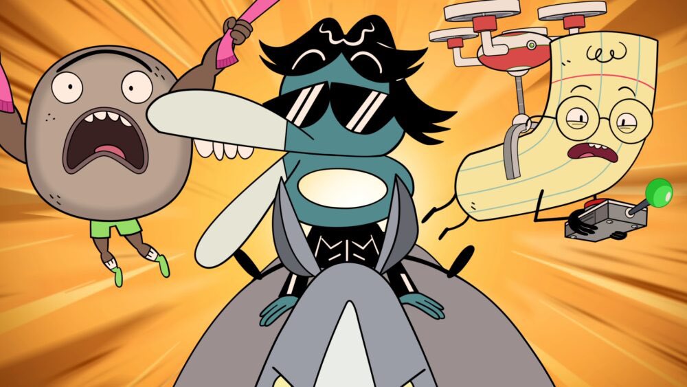 ToonHive's tweet image. ‘Rock Paper Scissors’ has become the first original Nicktoon in the 2020s to be renewed past 3 seasons at Nickelodeon since ‘Sanjay and Craig’ was renewed in 2014.