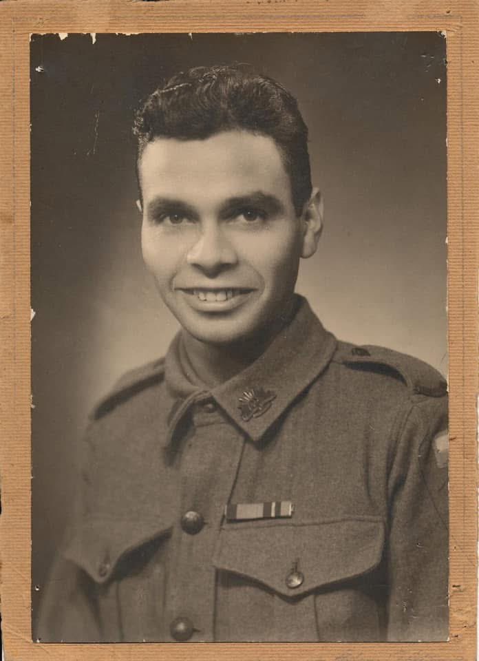 He crossed oceans for a country that never crossed the street for him. He risked his life fighting for Australia.  When he came home he faced the same old racism and discrimination.
