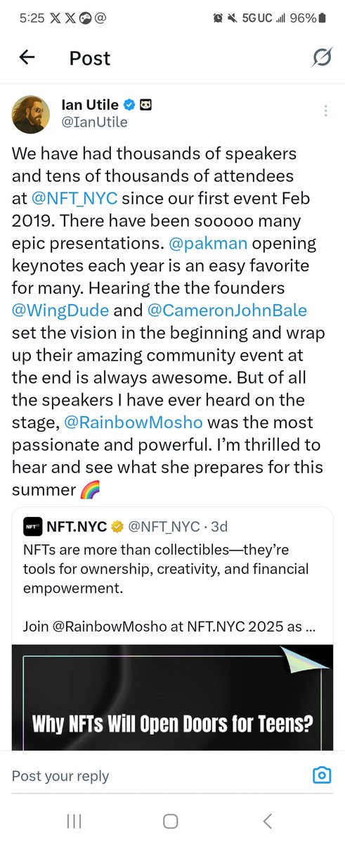 Rainbow Mosho NFTNYC | MoonMars | United Nations tweet media