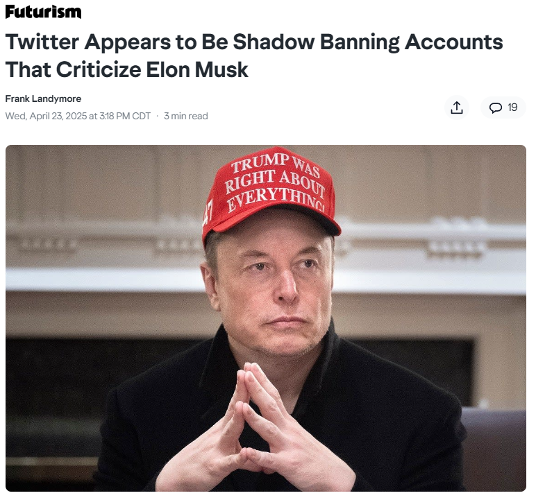 Anonymous tweet media