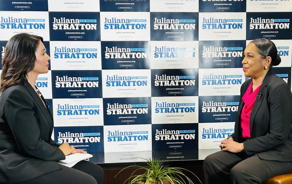 Suzanne Le Mignot (@suzannelemignot) on Twitter photo It’s official. Lieutenant Governor of Illinois Juliana Stratton is launching her campaign for U.S. Senate.
I sat down with her to talk about her quest for Sen. Dick Durbin’s Senate seat. <a href="/cbschicago/">CBS Chicago</a> It’s official. Lieutenant Governor of Illinois Juliana Stratton is launching her campaign for U.S. Senate.
I sat down with her to talk about her quest for Sen. Dick Durbin’s Senate seat. <a href="/cbschicago/">CBS Chicago</a>