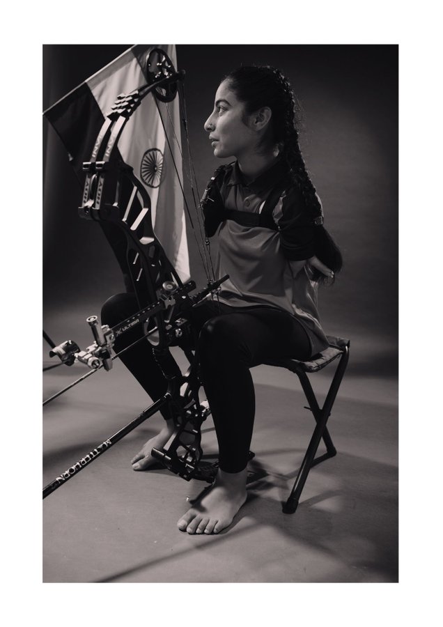 My happy place is with the bow and arrow♥️🧿🇮🇳