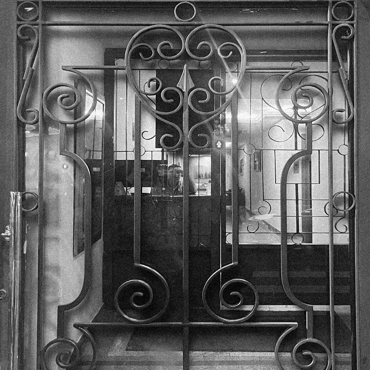 pixeling gates around