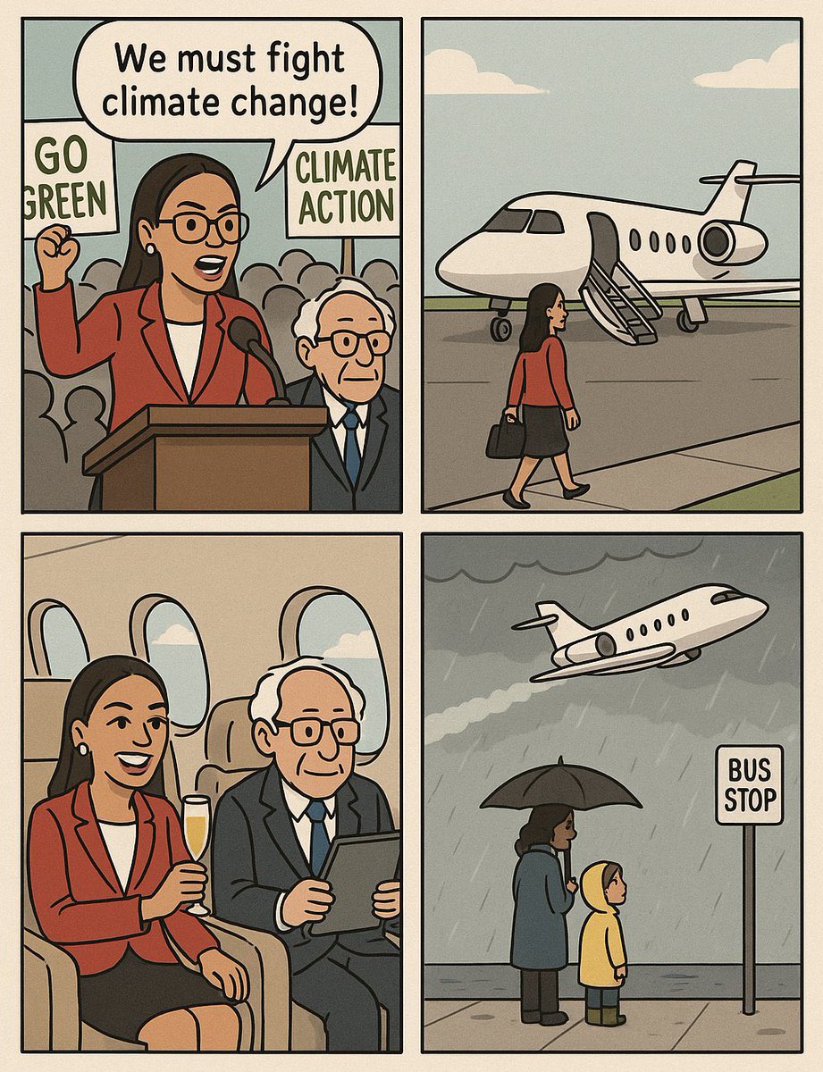 <a href="/AOC/">Alexandria Ocasio-Cortez</a> Does that include you and Bernie?🤣