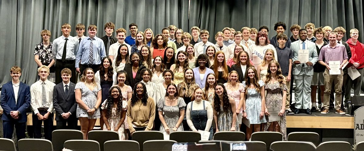 Congratulations to the 72 students who were inducted into the Westview National Honor Society this evening!