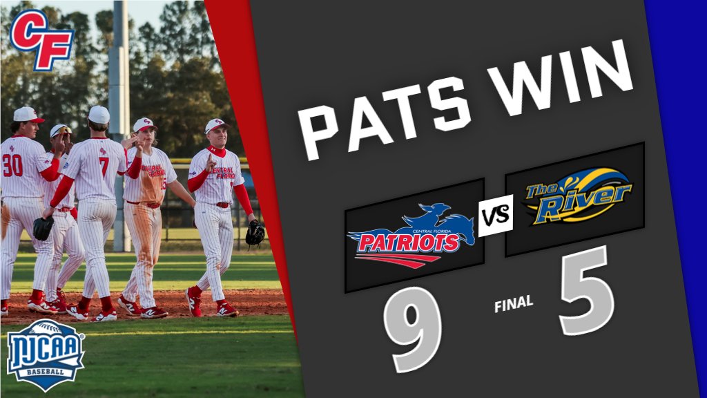 CF baseball clinches a spot in the post season with 9-5 win over #7 Indian River🙌