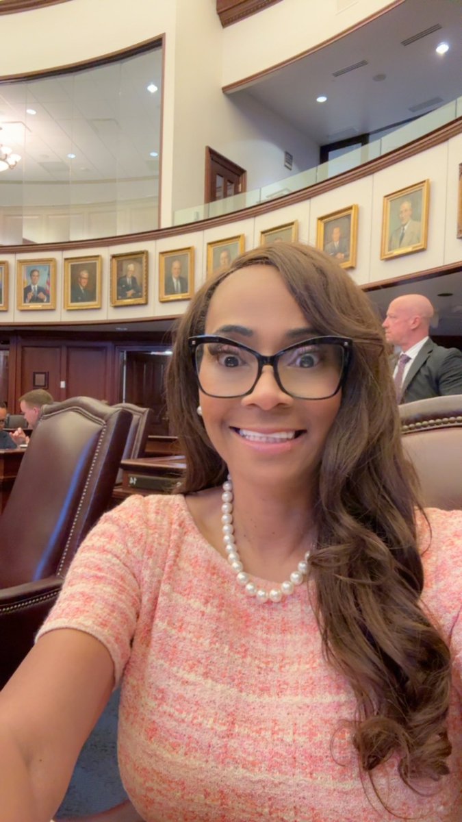 Leadership is a two edged sword. It is a journey of burdens and blessings! I am honored to serve in the Florida Senate!
