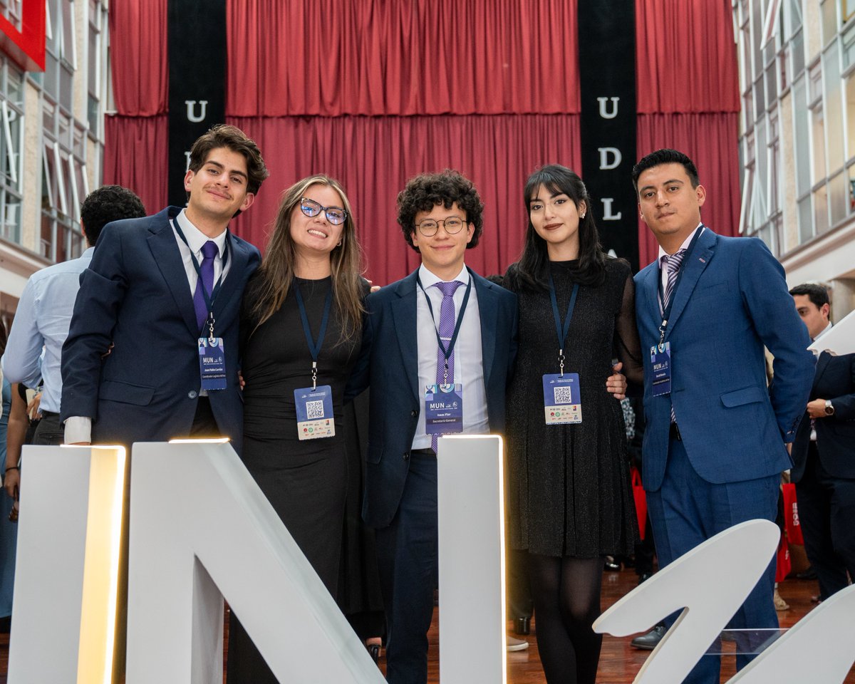 UDLAEcuador's tweet photo. #OrgulloUDLA | ¡Arrancó el #MUNUDLA2025! 🌍
Del 24 al 26 de abril, el campus UDLA Granados se convierte en un espacio de diálogo, diplomacia y liderazgo juvenil con la participación de diferentes colegios y universidades.
@cpri_udla https://t.co/X38MQNQU6Y