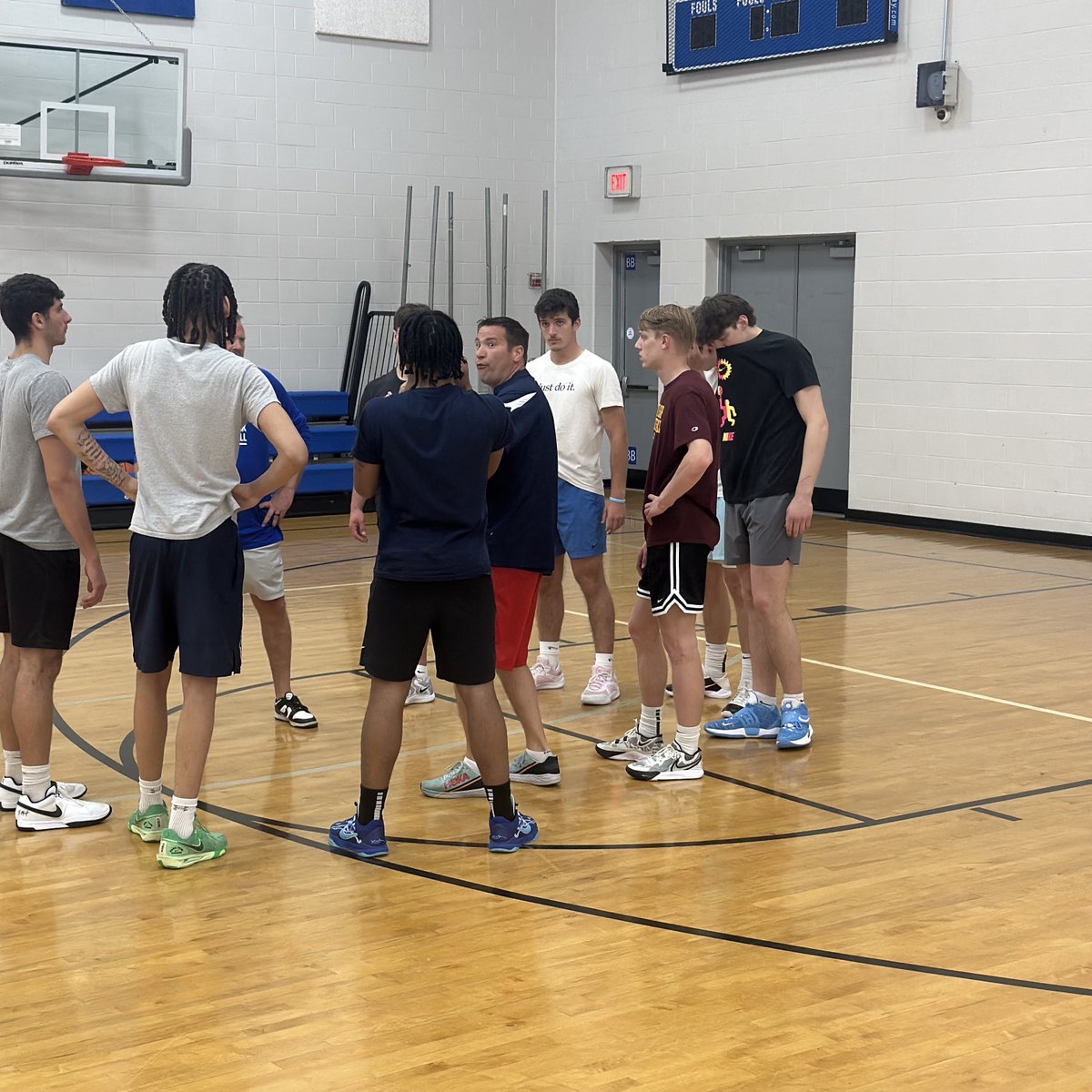 Our first practice is underway as our All-Stars prep for the game tomorrow night!