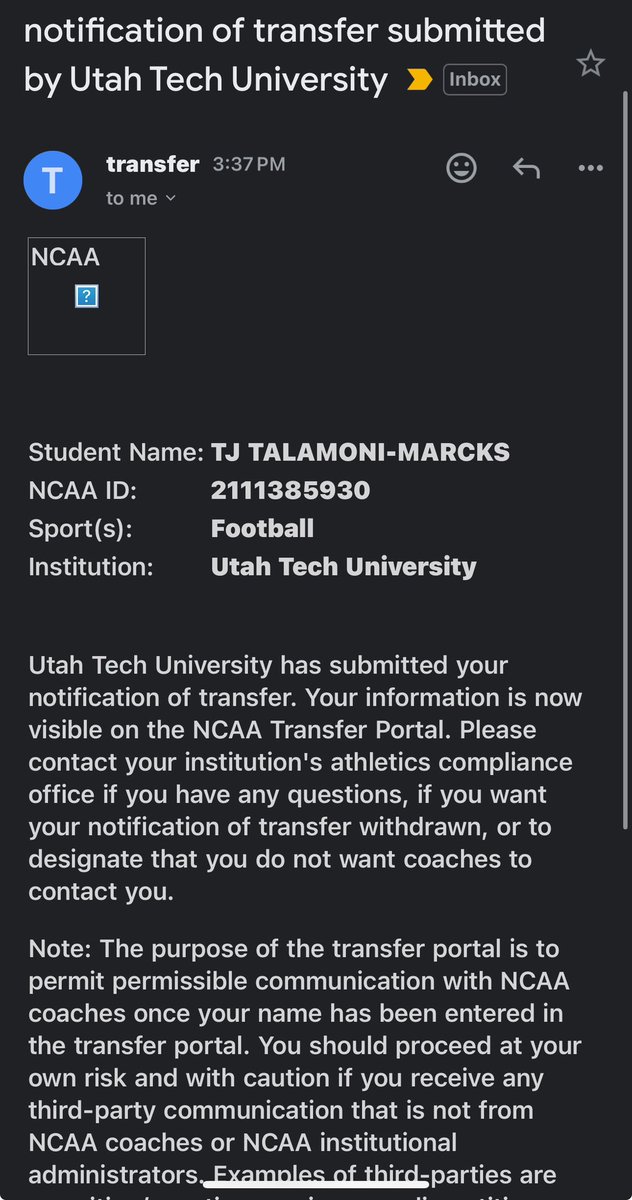 Tj Talamoni-Marcks tweet media