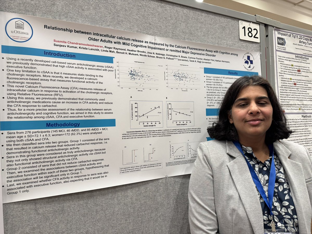 Susmita Chandramouleeshwaran (@susmitachandr14) on Twitter photo Delighted to share our research on assays to test anticholinergic burden at the Society of Biological Psychiatry conference, Toronto <a href="/uOPsychiatry/">uOttawa Psychiatry | Psychiatrie</a> <a href="/OttawaHospital/">The Ottawa Hospital</a> Delighted to share our research on assays to test anticholinergic burden at the Society of Biological Psychiatry conference, Toronto <a href="/uOPsychiatry/">uOttawa Psychiatry | Psychiatrie</a> <a href="/OttawaHospital/">The Ottawa Hospital</a>