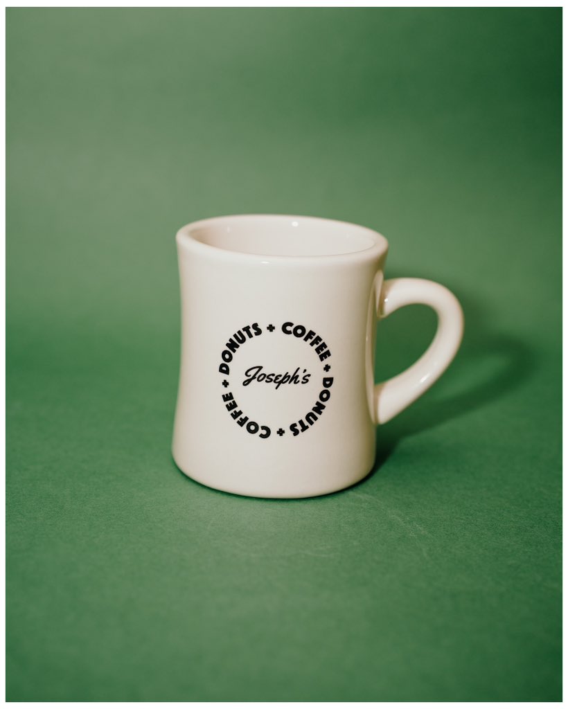 The LWM x Joseph’s Coffee + Donuts Diner Mug is here.