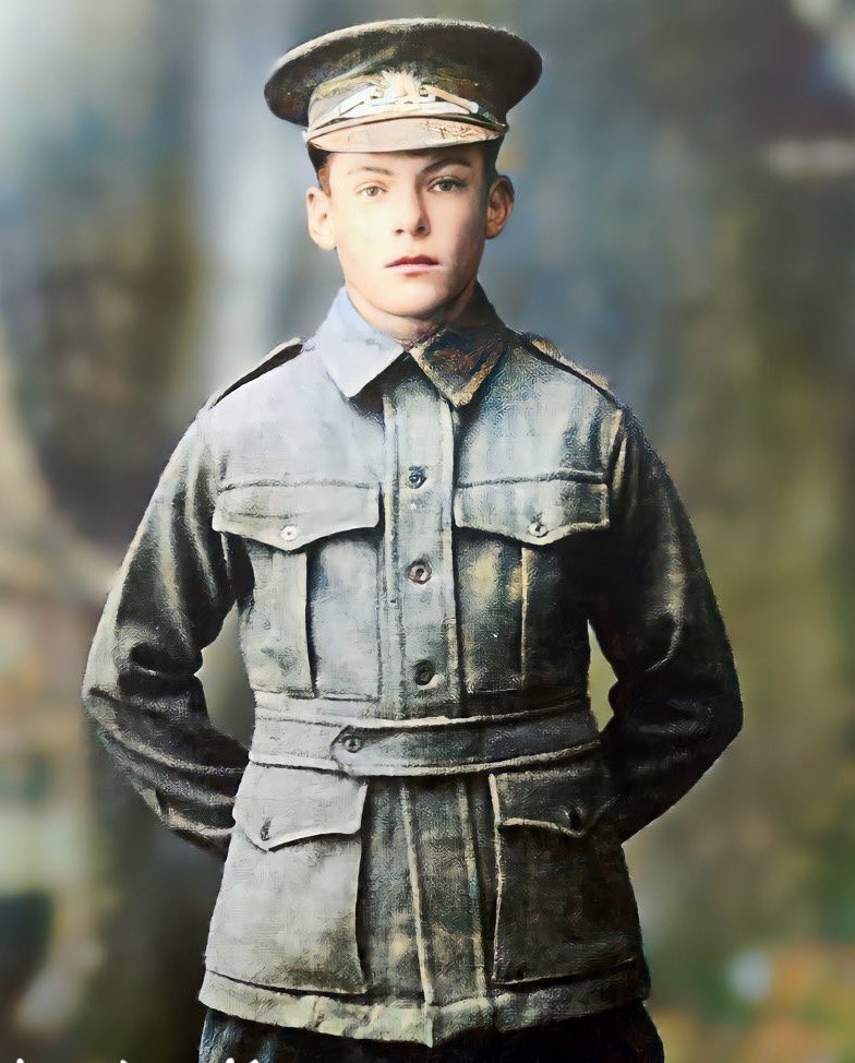 My great grandfather, Hughie Kerr.

World War One. 

Courageous. Inspiring. Just a boy.

#lestweforget #AnzacDay2025