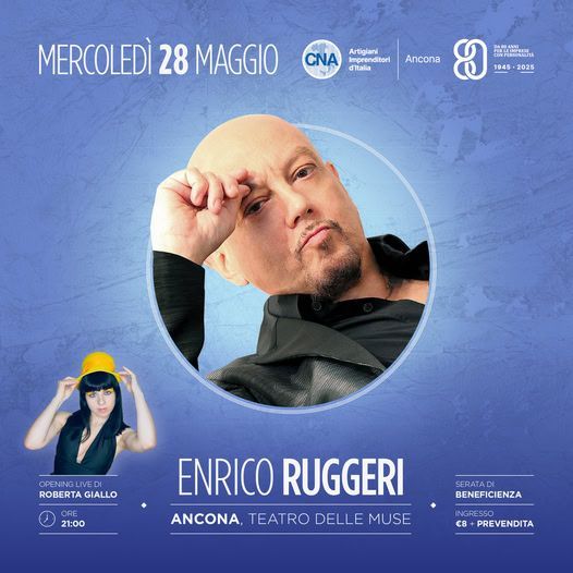 Concerto di Enrico Ruggeri ad Ancona marchenews24.it/concerto-enric…