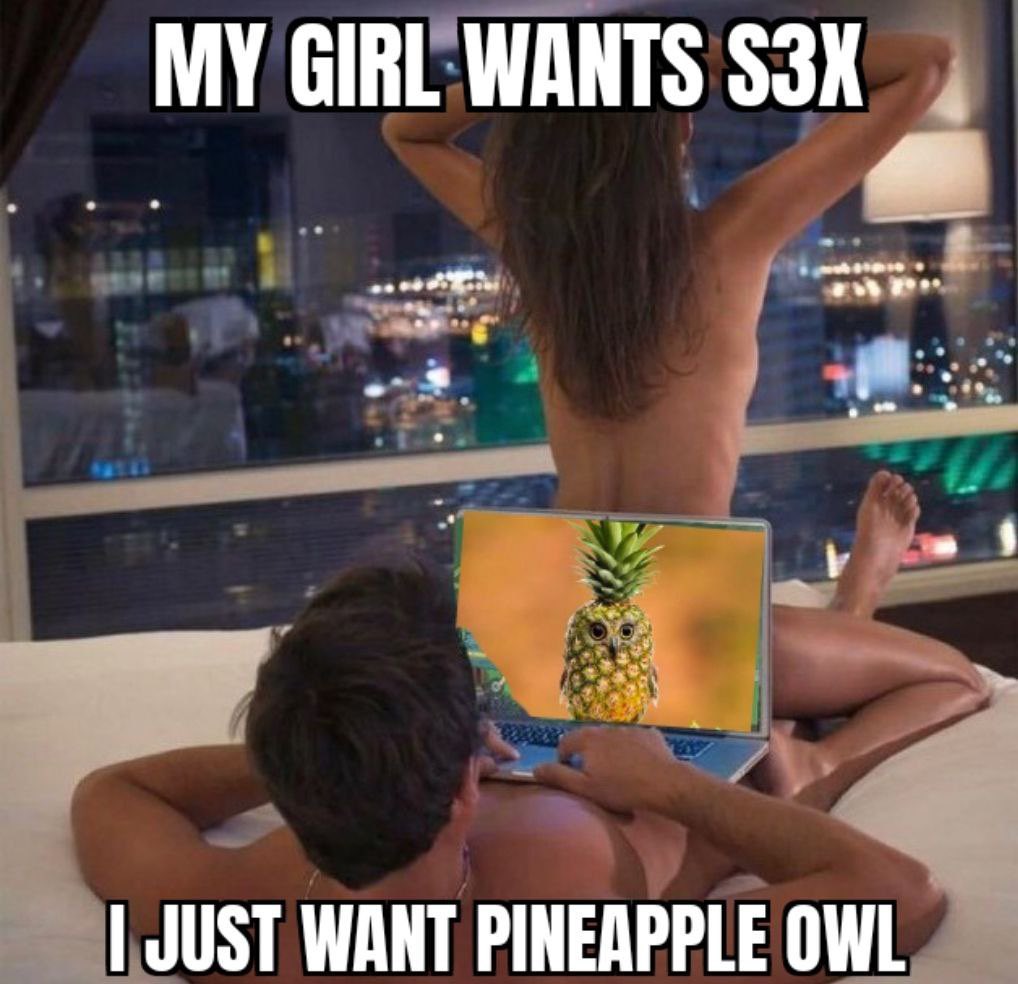 <a href="/PINEOWL_ETH/">PINEOWL 🍍🦉</a> He’s Hooting for the Horny