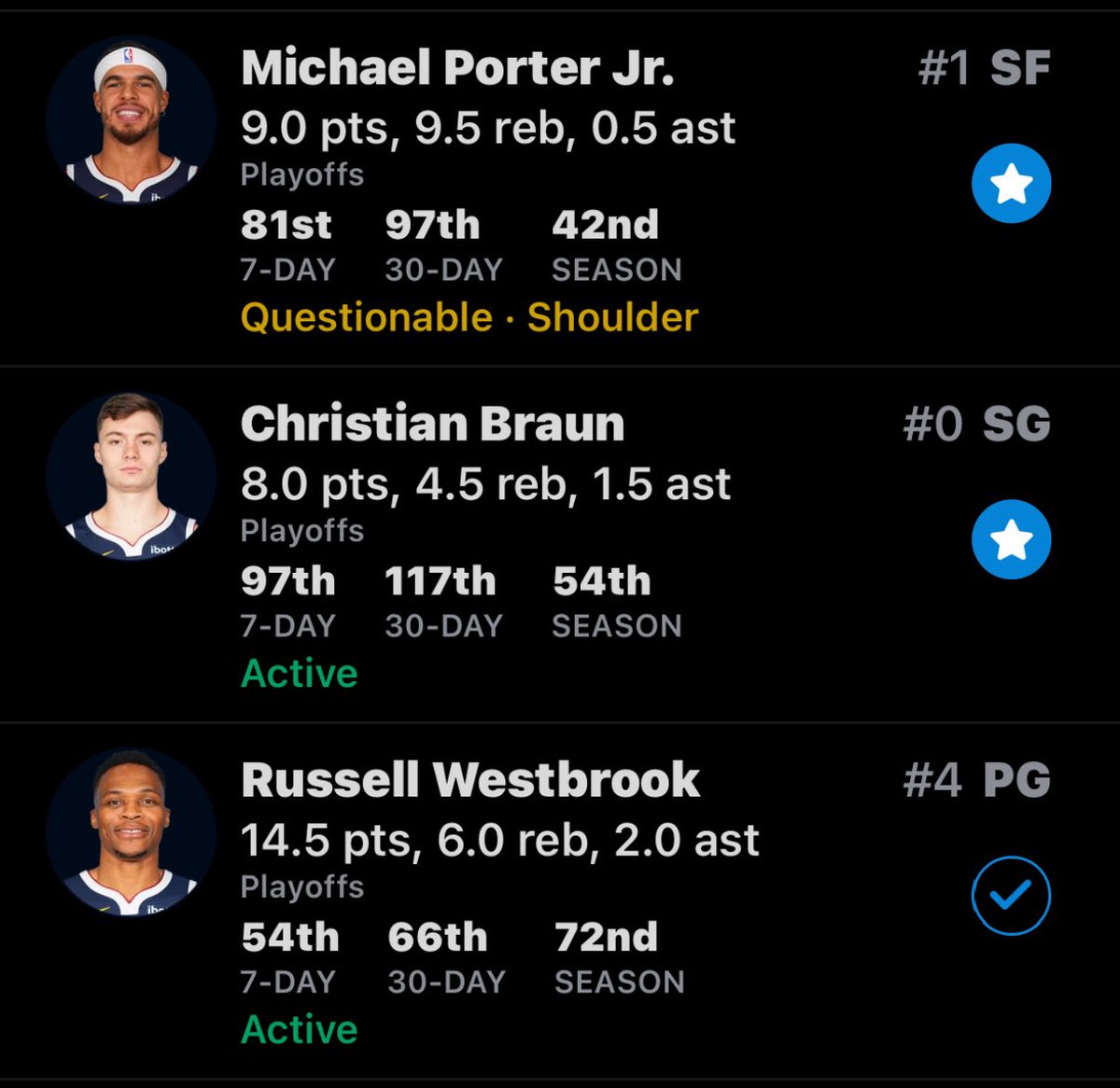 russwestfacts's tweet photo. Guess whos coming off the bench https://t.co/cHYTpVGGhz