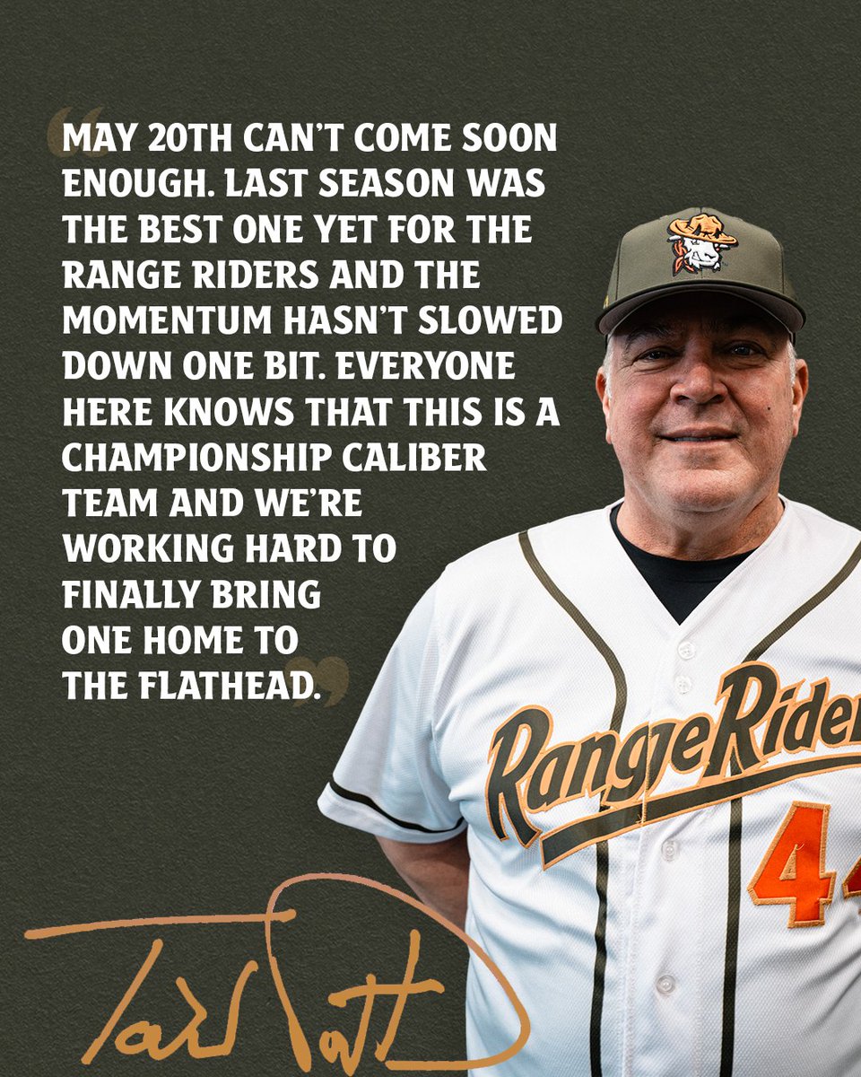 A former member of the Phillies, Cubs, Mets, and the Braves, Todd Pratt is bringing his impressive resume to the Flathead Valley!

Get to know a little bit more about the man leading the Range Riders into 2025 ⚾️